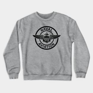 Naval Aviation Pilot Wings (subdued) Crewneck Sweatshirt